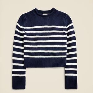 Heritage Cotton roll neck sweater